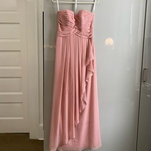 Rose bridesmaid dress - needs dry cleaning!